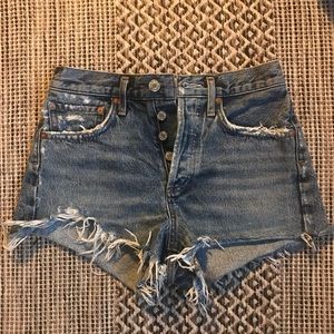 Agolde Jean Shorts